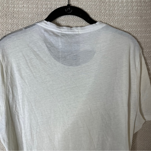 BURBERRY white faded novacheck short sleeve crewneck t-shirt S - Picture 10 of 11
